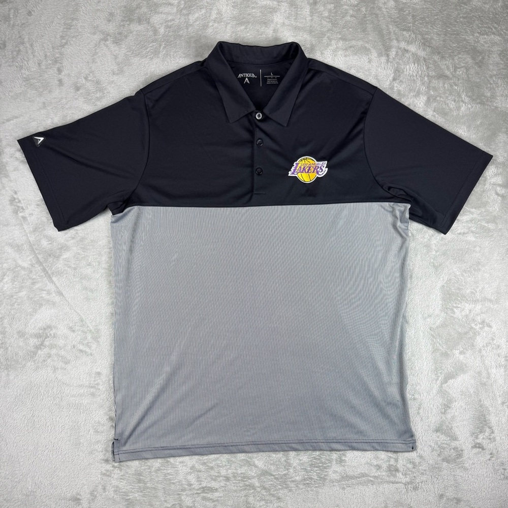 Men's Los Angeles Lakers‎ Antigua Polo golf shirt